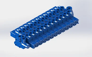 12-ти золотниковый гидрораспределитель, GCJX-G15L